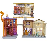 Wizarding World Harry Potter, Magical Minis Diagon Alley 3-in-1 Playset with Li