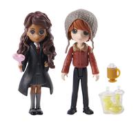 Wizarding World Harry Potter, Magical Minis Ron Weasley and Parvati Patil Figure Set with 2 Doll Accessories, Kids’ Toys for Ages 6 and up