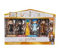 Wizarding World Harry Potter, Magical Minis Triwizard Champions Gift Set with 4 Figures and Goblet of Fire Accessory, Kids Toys for Ages 6 and up