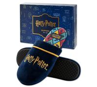 Wizarding World Harry Potter Mens Slippers Funny Gifts for Men House Shoes Men's Sliders 10-11.5 Multicolour