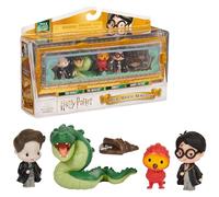 Wizarding World Harry Potter, Micro Magical Moments Chamber of Secrets Scene Gift Set with 5 Mini Figures & Display Case, Kids’ Toys for Ages 6+
