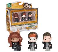 Wizarding World Harry Potter - Micro Magical Moments Collectible Figures Multipack "Vielsaft-Trank" with Harry, Hermione, Ron and Display Box, Toy for Children from 6 Years, Fan Item (Assorted)