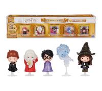 Wizarding World Harry Potter, Micro Magical Moments Hogwarts 5-Pack Figures Set & Display Cases (Amazon Exclusive), Kids Toys for Ages 6 and up