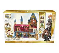 Wizarding World, Magical Minis Amazon Exclusive Deluxe Hogwarts Castle and 3 Classroom Playsets with 22 Accessories, 3 Figures, Lights and Sounds (Only Available On Amazon)