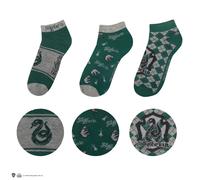 Wizarding World Socks Set of 3 - Ankle Slytherin - Exclusive Design | Acotis
