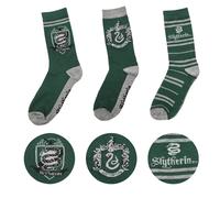 Wizarding World Socks Set of 3 Slytherin - Modern Style | Acotis Diamonds