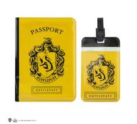 Wizarding World Tag + Passport cover SET Hufflepuff - Signature Edition | Acotis