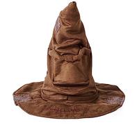 Wizarding World, Talking Sorting Hat with 15 Phrases for Harry Potter Pretend Play Kids’ Fancy Dress Role Play Toys for Ages 5 and up, Brown