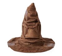 Wizarding World, Talking Sorting Hat with 15 Phrases for Harry Potter Pretend Play Kids’ Fancy Dress Role Play Toys for Ages 5 and up, Brown