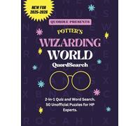 Wizarding World Word Search for Kids and Adults: Quordle Presents: QuordSearch | Two Challenges One Book | The Ultimate Activity Companion for HP Fans | Potter Trivia, Quizzes, and Word Hunts