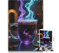 Wizards Magic Mug Adult Jigsaw Puzzles1000 Pieces Fun Brain Training Learning Game Great Unique Surprise Present Size 38x52cm