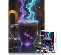 Wizards Magic Mug Jigsaws 1000 Pieces for Teenagers Strategic Thinking Learning Game Ideal Meaningful Gift for Any Event Size 50x75cm