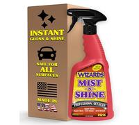 WIZARDS - Mist-N-Shine Professional Detailer, High-Gloss Car Detailing and Surface Cleaner Spray (22 oz.)