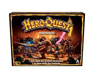 Wizards of the Coast Avalon Hill HeroQuest Basic Game Board Game Dungeon Crawler Fantasy Adventure Game from 14 Years Old for 2-5 Players.