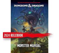 Wizards of the Coast Dungeons & Dragons RPG: Monster Manual Hardback Book Wizards of The Coast Multicolor