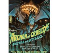 Wizards Of The Coast Duskmourn: House Horror: Double Sided Poster - Archon Cruelty // Exhume