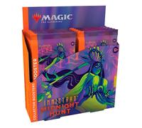 Wizards Of The Coast Magic The Gathering Innistrad Midnight Hunt Collector Booster Trading Cards English 12 Packs Blue