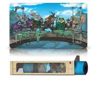 Wizcraft Gaming Paramint Bloomburrow (Stitched) - MTG Playmat by Martina Montrassi - Compatible with Magic The Gathering Playmat - Play MTG, YuGiOh, TCG - Original Play Mat Art Designs & Accessories