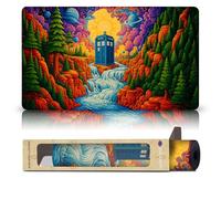 Wizcraft Gaming Time Rift in The Ravine (Stitched) - MTG Playmat - Compatible with Magic The Gathering Playmat - Play MTG, YuGiOh, TCG - Original Play Mat Art Designs & Accessories