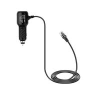 WizFluxMet 11.4FT Car Cigarette Lighter to RJ11 Power Cord Compatible with Uniden Radar Detectors,Compatible with R8w,R8,R7,R4w,R4,R3,DFR9,DFR8,DFR7,Replacement for Uniden Radar Detector Power Cord