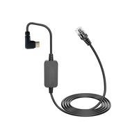 WizFluxMet Radar Detector Cable with Type C to RJ11 Plug Cable 5V-12V Power Cable Compatible with Uniden Radar Detector