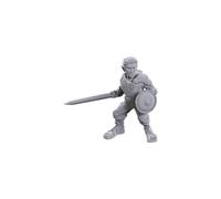 Wizkids Critical Role Unpainted Miniatures: Orym, Of The Air Ashari & Fresh Cut Grass
