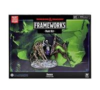 WizKids D&D Frameworks: DRIDER Paint Kit - All-in-One Kit. Unpainted Drider Figure, Paints, and Brushes. Dungeons & Dragons
