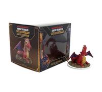 WizKids D&D Icons of The Realms: 50th Anniversary - Classic Red Dragon Boxed Miniature | Dungeons and Dragons Figure