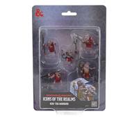 WizKids D&D Miniature: Kuo-Toa Warband - 5 Count, Plastic, Multicolor, Fantasy, Collectable, Age 168+