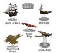 D&D Icons of The Realms: Ship Scale - Welcome to Wildspace - 5 Piece Mini-Figure Set, Dungeons & Dragons