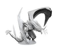 Wizkids D&d Nolzur´s Marvelous Miniatures Ancient Blue Dragon Unpainted Miniatures 20 Cm Silver Kids