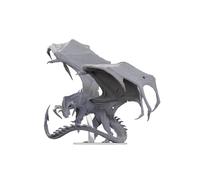 WizKids D&D Nolzur's Marvelous Miniatures - Adult Black Dragon Corruptor - Unpainted (90773)