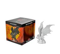 WizKids D & D Nolzur's Marvelous Miniatures: Adult Black Dragon - Unpainted Figure, RPG, Dungeons & Dragons