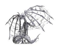 WizKids Nolzur's Marvelous Miniatures Black Dracolich Miniature – Unpainted Boxed D&D Figure
