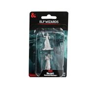 WizKids D&D Nolzur's Marvelous Miniatures: Elf Wizards Dungeons and Dragons Unpainted Miniatures, Undefined