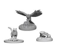 Dungeons & Dragons Wizkids Familiars WizKids Deep Cuts Unpainted Miniatures