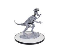 WizKids Deep Cuts | Unpainted Miniatures | Tabletop RPG Accessory | Wave 26 (Skeletal Raptor)