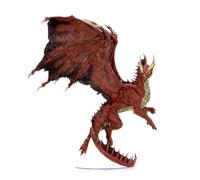 WizKids Dungeons and Dragons Icons of the Realms - Adult Red Dragon Figure, DnD Miniatures
