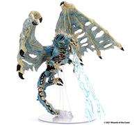 WizKids Dungeons and Dragons Icons of the Realms Miniatures, Boneyard - Blue Dracolich, DnD Miniatures