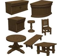 D&D Icons of The Realms: The Yawning Portal Inn - Bars & Tables