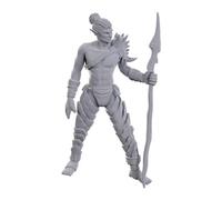 WizKids Dungeons & Dragons Nolzur's Marvelous Miniatures Sea Elf Leader | Unpainted Miniatures | Wave 23