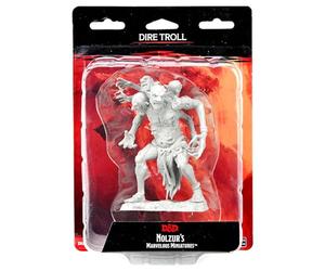 WizKids/NECA D&D Nolzur's Marvelous Mini Dire Troll (6 Units) Miniature Figure