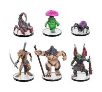 Wizkids Pathfinder Battles Cave Lurkers Pre Painted Miniatures 6 Pack Boxed Set Multicolor Kids