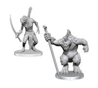Wizkids Pathfinder Battles Deep Cuts Xulgath Skirmisher and Stoneliege Miniatures