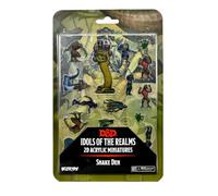 WizKids Snake Den 2D Miniature Figure Set: Yuan-ti Snake, Tabletop Gaming Miniature