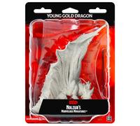 WizKids,WK90034 | Young Gold Dragon: D&D Nolzur's Marvelous Unpainted Miniatures (W11) | Miniature Game | Ages 12+ | 2 Players | 60 Minutes Playing Time