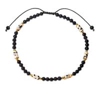 Wizock Boho Surfer 4mm Heishi Beads Anklets for Women Good Luck Jewelry | Ankle Bracelets for Women, Adjustable 8.5-10 in, Handmade, Flat Round Beads, Positive Energy, Beach, Vacation, Holiday
