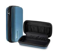 WIZONER Case for Meridian Shaver: EVA Hard Meridian Trimmer Bag Protective Travel Carrying Storage for Electric Razor Organizer for Men Body Hair with shockproof waterproof- Case Only (Blue)