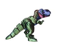 Wizoowip 3D Printed T-Rex Dinosaur Skeleton, Interchangeable Skull, Green