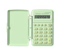 Wizoowip Big Buttons Calculator Lightweight Pocket Sure Here's A Product Title for Listing Mini Flip Cover 8 Digits Large Lcd Display Battery Operated Portable Green